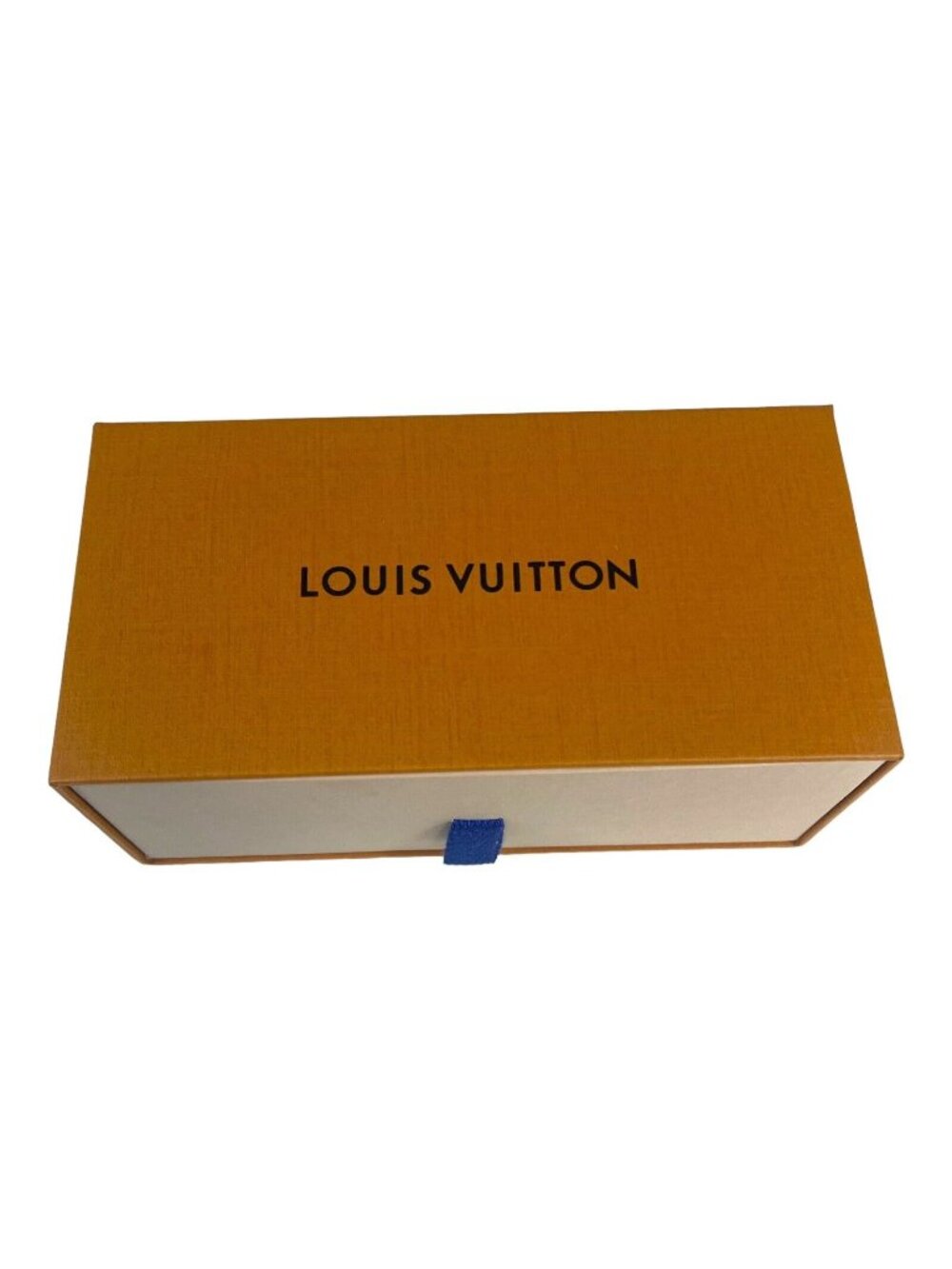 Authentic Louis Vuitton Sunglasses Box 7x3.5x3 Orange Drawer Style Gift Purse